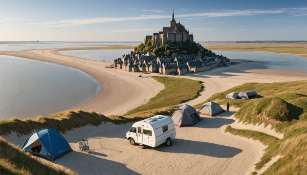 La baie du mont-saint-michel : escapade depuis cancale avec le camping l'ile verte
